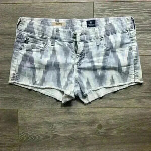 AG by Adriano Goldschmied the Daisy Low Rise Denim Short Size 28